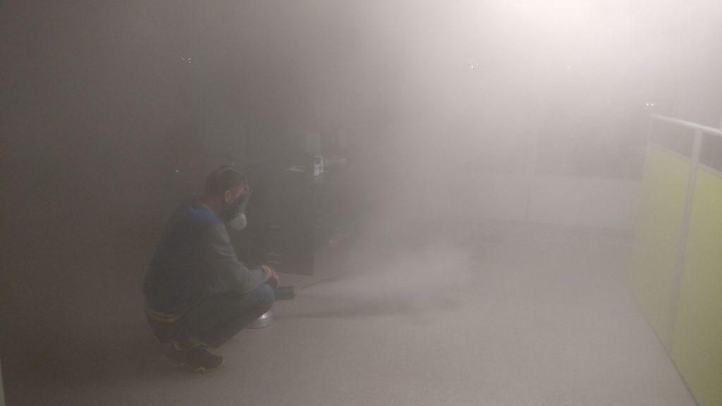 Сухой туман от запахов. Обработка сухим туманом в Рязани.